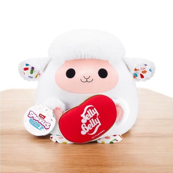 Snackles Series 2 Lamb & Jelly Belly 8 Inch Plush by ZURU (new) - Picture 5 of 6